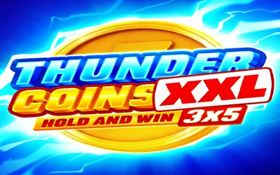 Thunder Coins XXL: Hold and Win social slot game screen